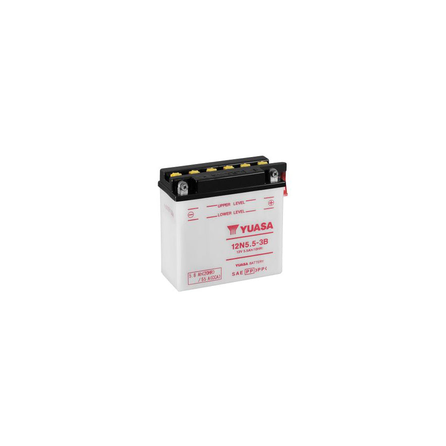 Yuasa 12N5.5-3B Motorcycle Battery 12V 5.5Ah 55A