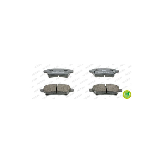 Ferodo Premier Eco Friction Fdb1882 Brake Pad Set For Nissan Pathfinder Iii R51 With Acoustic Wear Warning Without Accessories