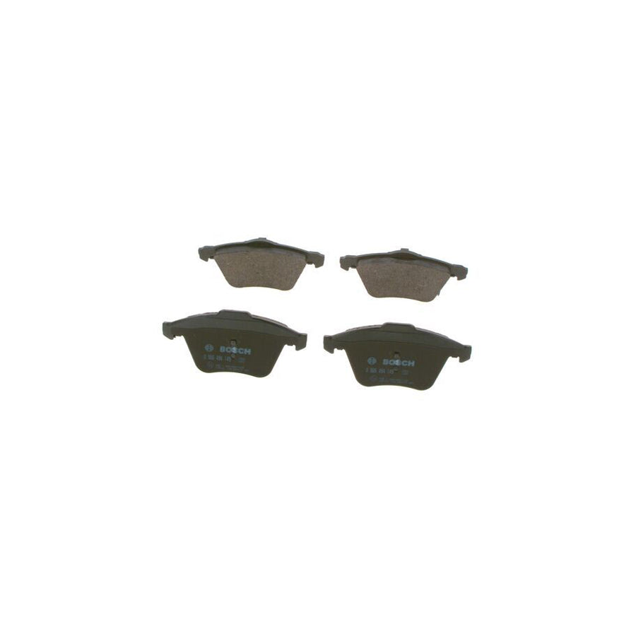Bosch 0986494149 Brake Pad Set For Mazda 6 With Acoustic Wear Warning With Anti Squeak Plate With Mounting Manual BP1060