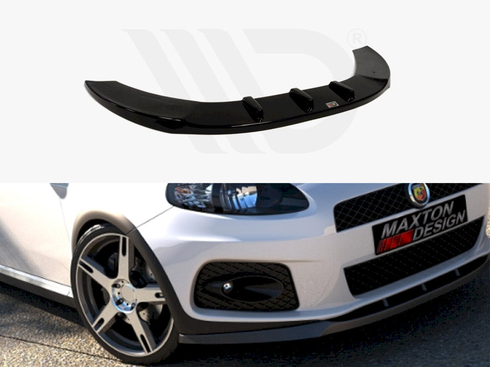 Maxton Design FI-GP-ABARTH-FD1T Front Splitter Fiat Grande Punto Fits | Duco Car Parts UK Car Parts