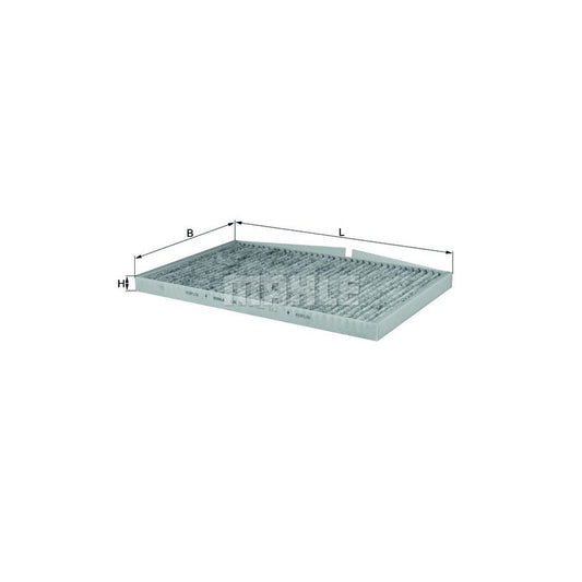MAHLE ORIGINAL LAK 58 Pollen filter for AUDI A6 Activated Carbon Filter
