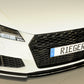 Rieger 00055180 Audi 8J-FV 8S Front Splitter (TT & TTS) -  Matte Black