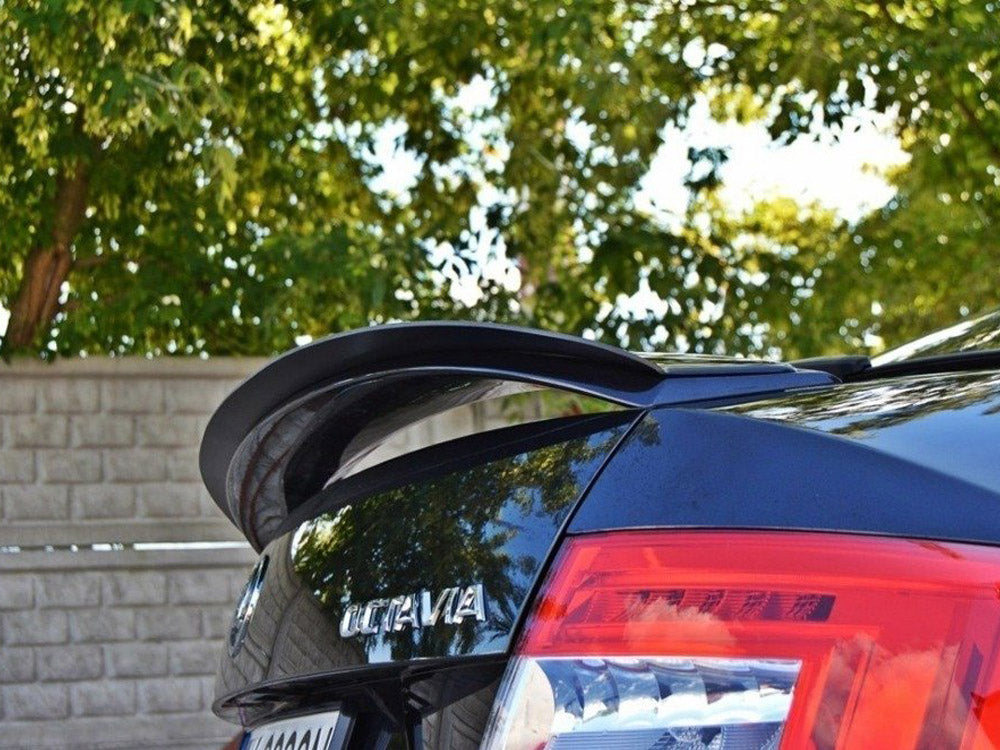 Maxton Design SK-OC-3/3F-RS-CAP1T Spoiler Cap Skoda Octavia Vrs MK3/ MK3.5 Hatchback | Duco Car Parts UK Car Parts