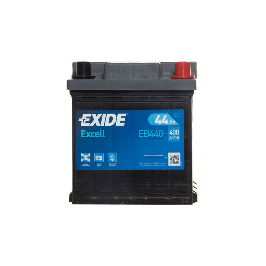 Exide Excell Car Battery 202 - 3 Year Guarantee