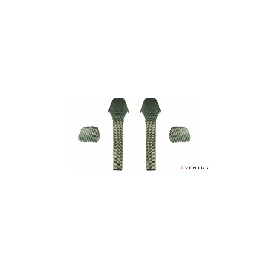 Eventuri BMW F80 F82 F87 Carbon Seat Back Covers (M2 Competition, M3 & M4)