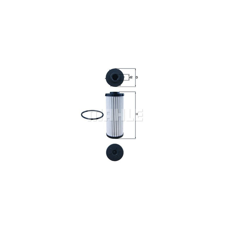 MAHLE ORIGINAL OX 815D Oil Filter Filter Insert