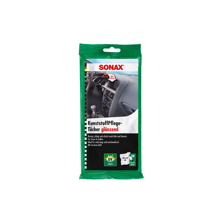 Sonax Plastic Care Wipes 10pcs. | ML Performance Car Care