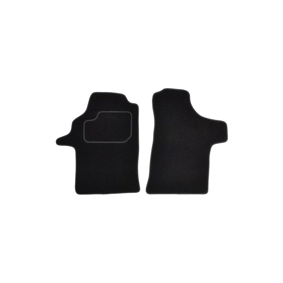 MAMMOOTH Tailored A041 MER390 PRM 01 Floor mat set suitable for MERCEDES-BENZ Viano (W639) Textile, Front, Quantity: 2, Black