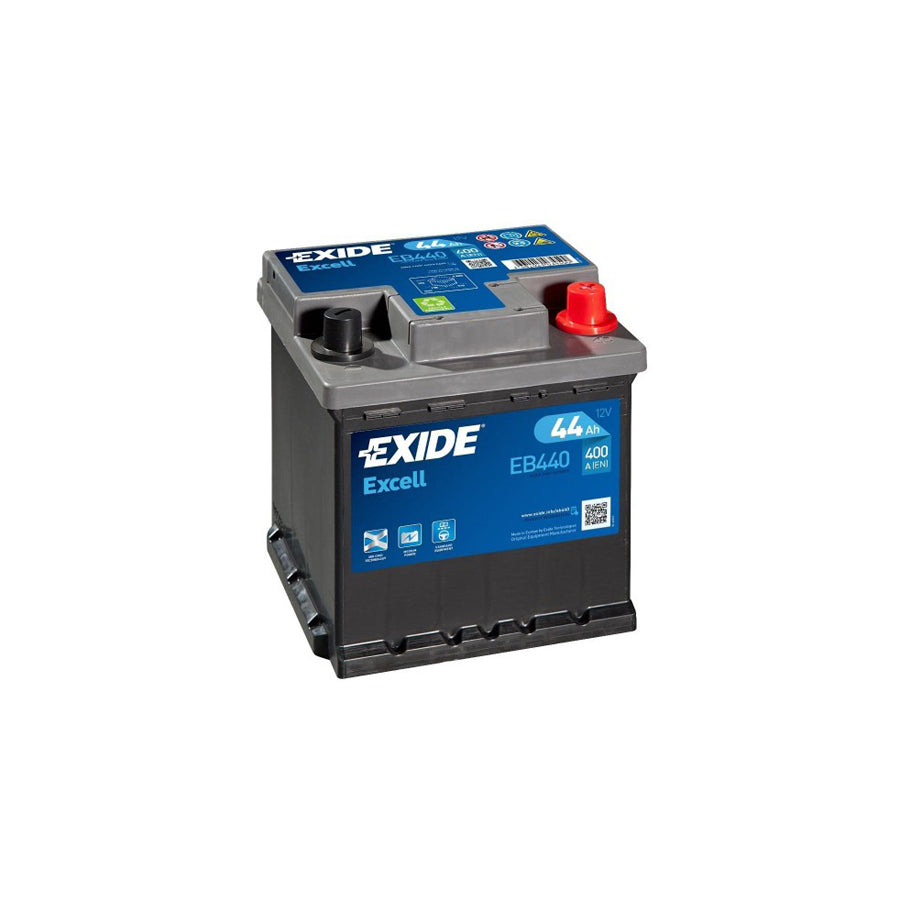 Exide Excell EB440 Car Battery 44AH 400A 202SE | Duco Car Parts UK Car Parts