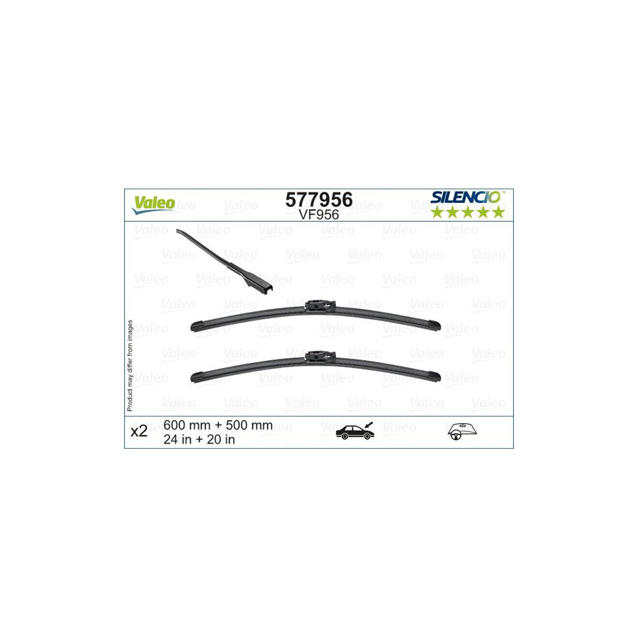 Valeo 577956 Wiper Blade For BMW X2 (F39) | Duco Car Parts UK Car Parts