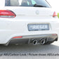 Rieger 00088084 VW 13 Mk3 Scirocco Rear Diffuser