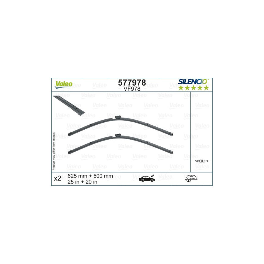 Valeo 577978 Wiper Blade | Duco Car Parts UK Car Parts