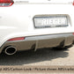 Rieger 00088083 VW 13 Mk3 Scirocco Rear Diffuser