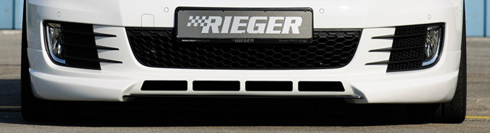 Rieger 00059525 VW Mk6 Golf Front Splitter (GTI & GTD)