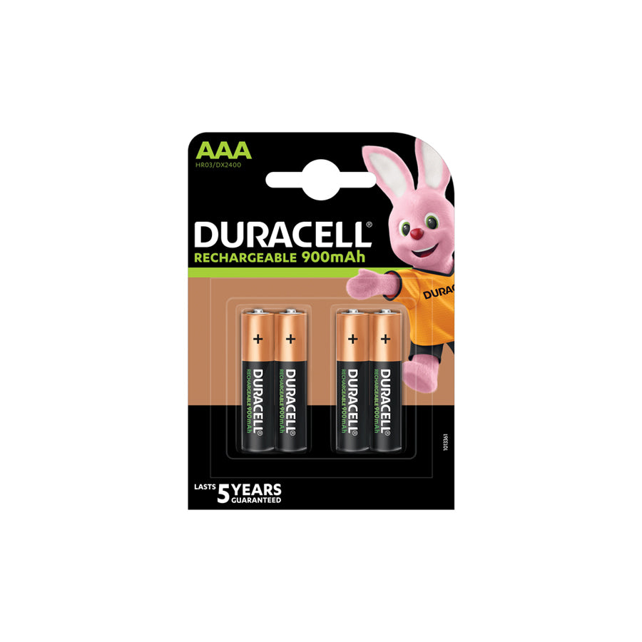  Duracell Rechargeable AAA HR03 900mAh| Duco Car Parts UK Car Parts