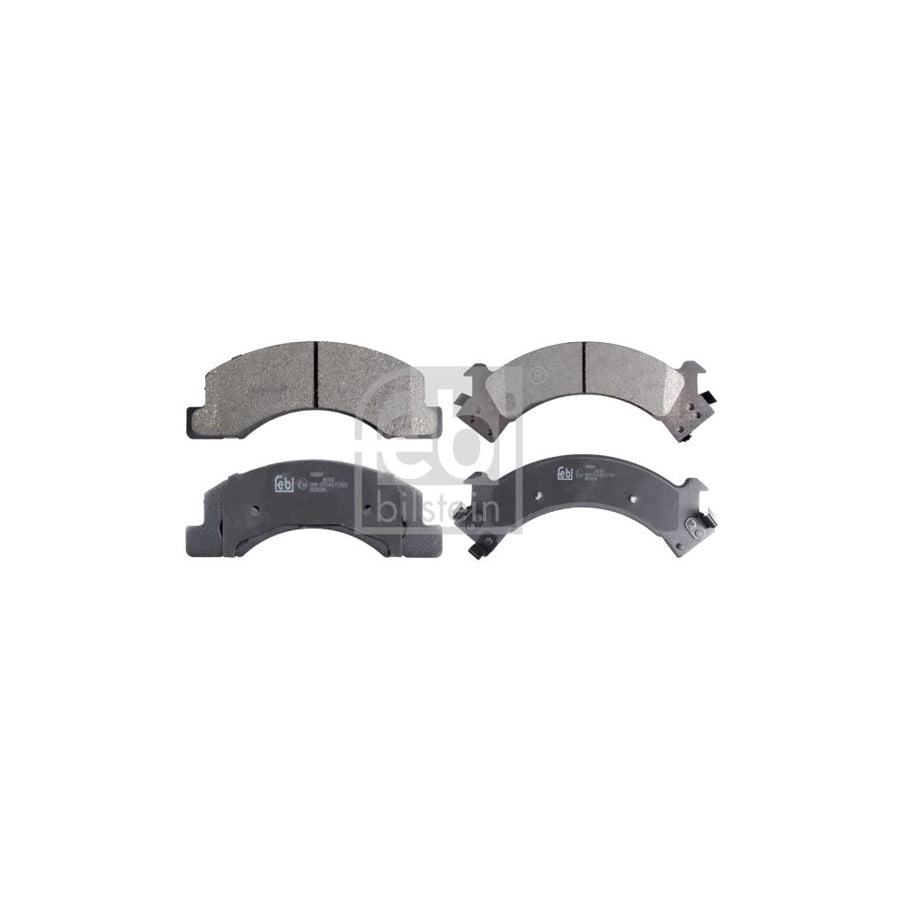 Febi Bilstein 16954 Brake Pad Set For Isuzu Elf Platform Chassis Nkr7_ Nks7_ Nhr6_ Nkr6_ Npr_6 Front Axle With Acoustic Wear Warning