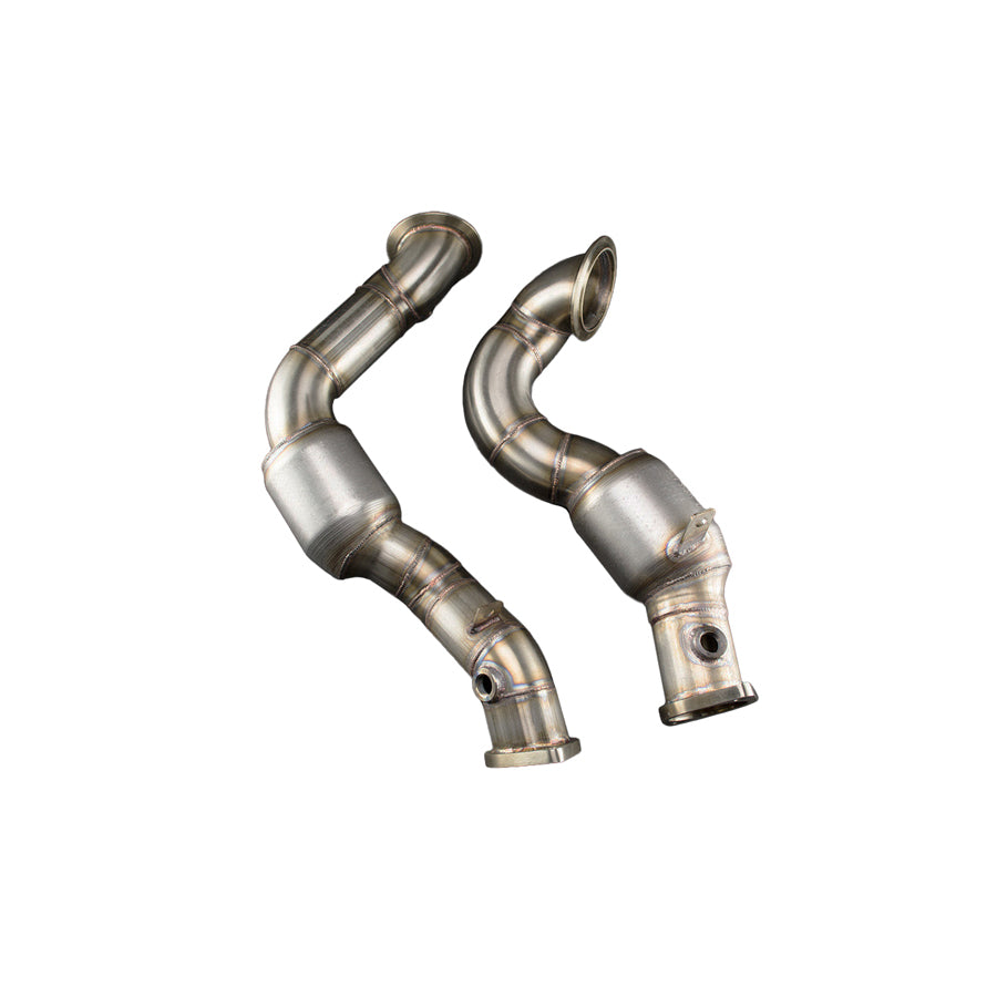Ultimate Racing BMW N54 E82 E88 E90 E92 Metal Substrate High-Flow Catted Downpipes - RHD (135i & 335i)