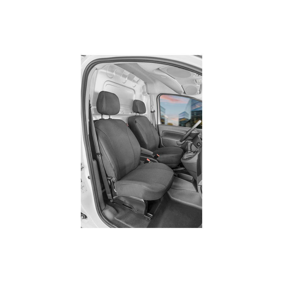 WALSER 10543 Car seat cover for FORD Transit Courier Estate Grey, Polyester, Front