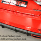 Rieger 00099362 Skoda 3T 3V Superb III Rear Diffuser - RS4-Look - Carbon-Look