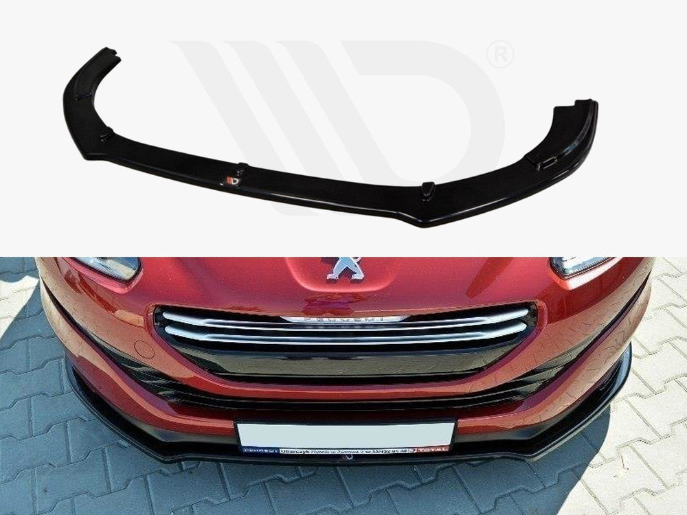 Maxton Design PE-RCZ-1F-FD1T Front Splitter Peugeot Rcz Facelift | Duco Car Parts UK Car Parts