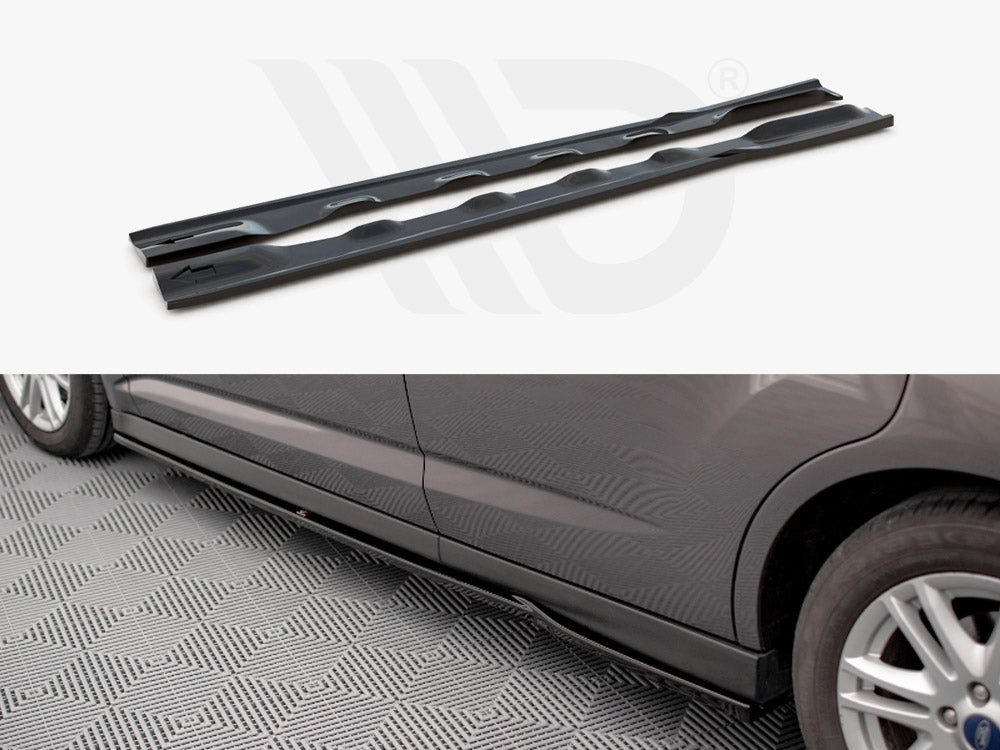 Maxton Design FO-CMAX-2-SD1T Side Skirts Diffusers Ford C-Max MK2 (2010-2014) | Duco Car Parts UK Car Parts