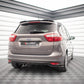 Maxton Design Ford C-Max MK2 (2010-2014) Central Rear Splitter (vertical Bars)