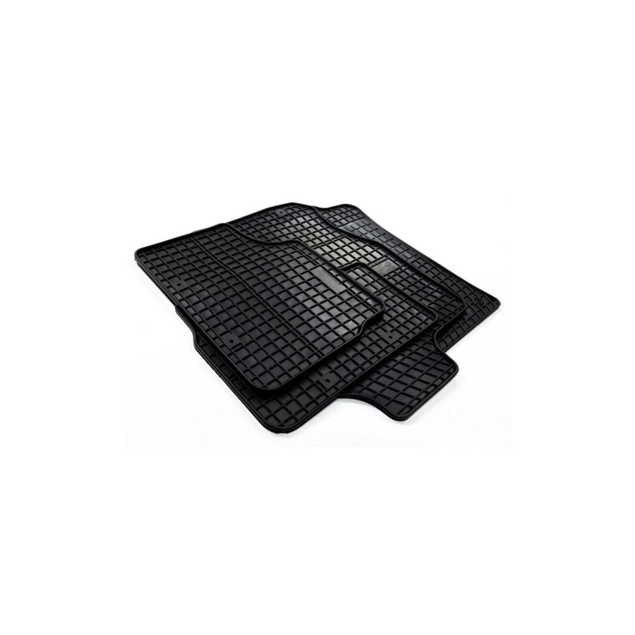 FROGUM Tailored 410374 Floor mat set for NISSAN Qashqai / Qashqai+2 I (J10, NJ10) Elastomer, Front and Rear, Quantity: 4, Black, (LHD)