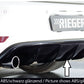 Rieger 00059524 VW Mk6 Golf GTI Rear Diffuser