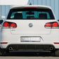 Rieger 00059524 VW Mk6 Golf GTI Rear Diffuser for Original Tailpipe Left & RIght -  Matte Black