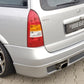Rieger 00051120 Opel Astra G Rear Diffuser