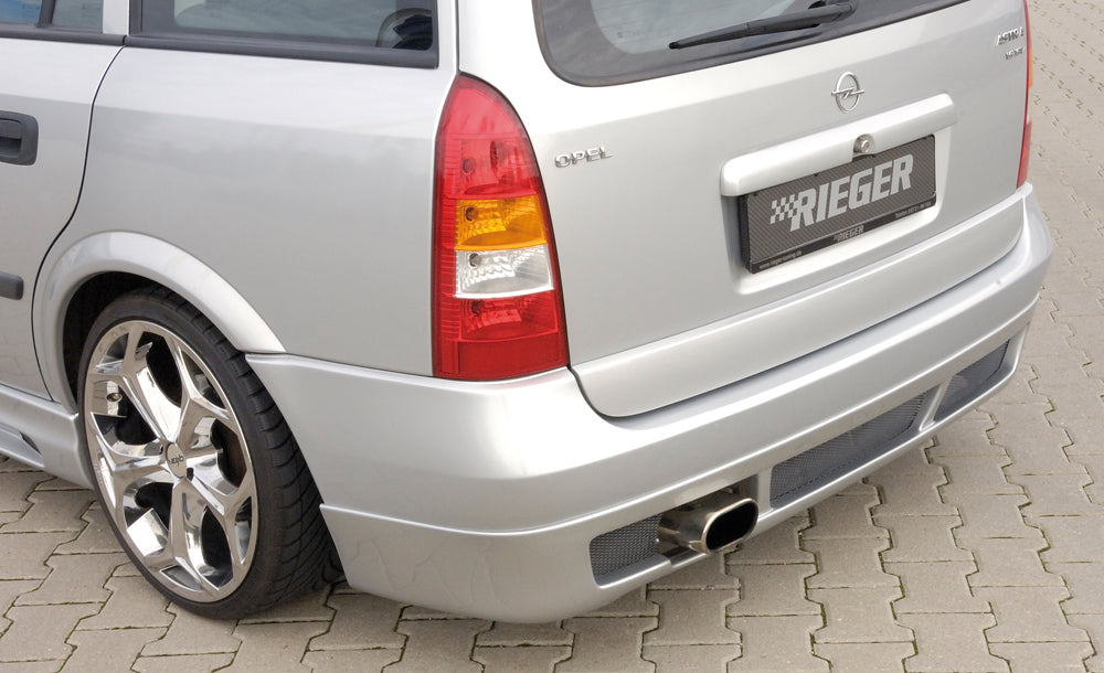 Rieger 00051120 Opel Astra G Rear Diffuser