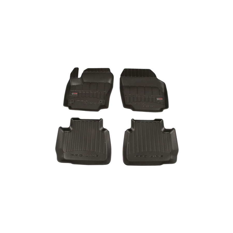 FROGUM 3D408449 Floor mat set for FORD MONDEO Elastomer, Front and Rear, Quantity: 4, Black