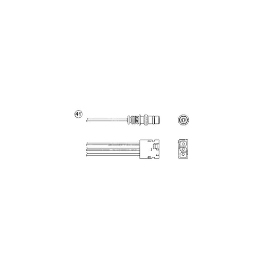 NTK Lambda Sensor / O2 Sensor (NGK 0263) - OZA527-E10