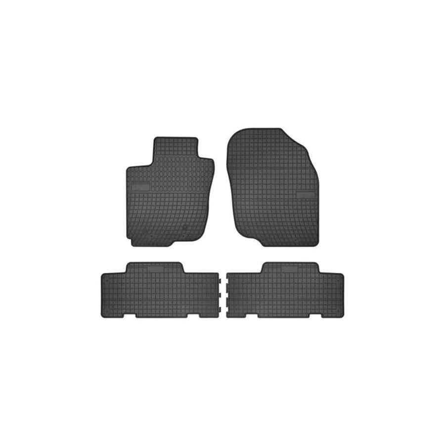 FROGUM Tailored 0804 Floor mat set for TOYOTA RAV4 III Off-Road (XA30) Elastomer, Front and Rear, Quantity: 4, Black, (LHD)