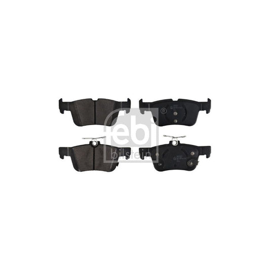 Febi Bilstein 171393 Brake Pad Set For Ford Focus Rear Axle With Acoustic Wear Warning