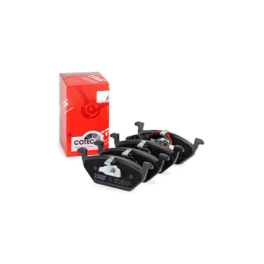 TRW Cotec Gdb1658 Brake Pad Set Incl Wear Warning Contact