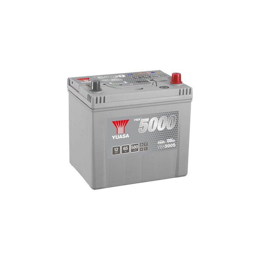 Yuasa YBX5005 12v 65Ah Silver High Performance SMF Battery