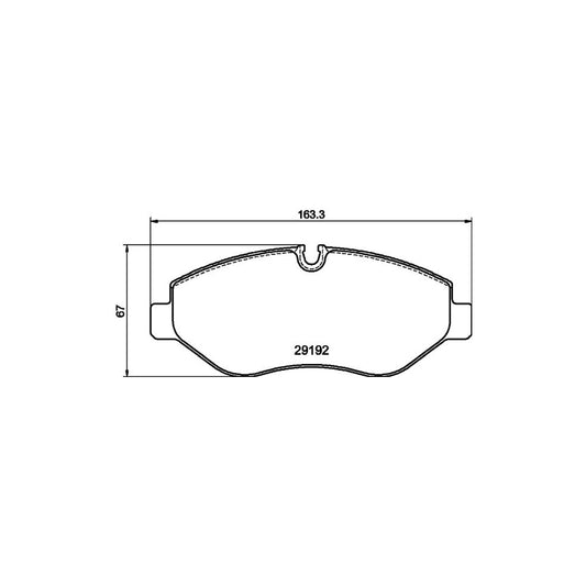 Hella 8DB 355 005 521 Brake Pad Set Incl Wear Warning Contact With Brake Caliper Screws With Accessories