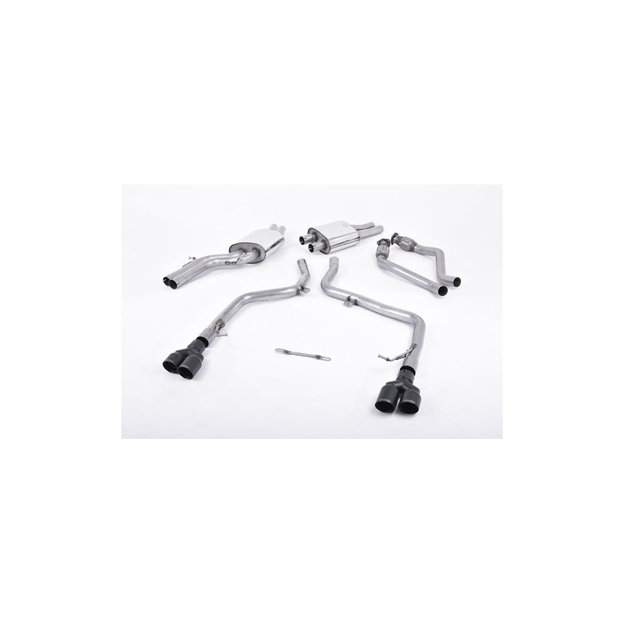MillTek Audi B8 S4 Race Cat-Back Exhaust