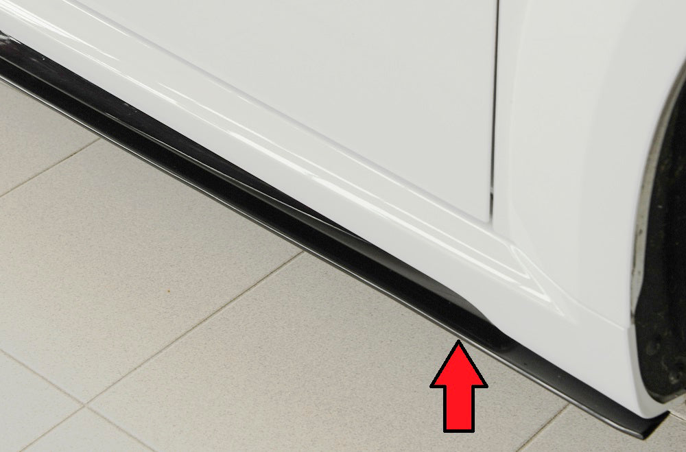 Rieger 00055182 Audi 8J-FV 8S Right Side Skirt Splitter (TT, TTS & TTRS)