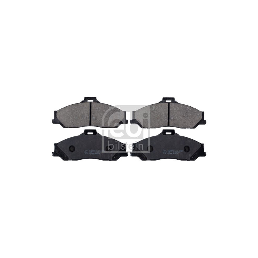 Febi Bilstein 16520 Brake Pad Set Front Axle Prepared For Wear Indicator With Acoustic Wear Warning