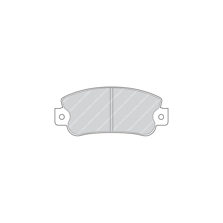 Ferodo Sl Fsl1013 Brake Pad Set With Acoustic Wear Warning
