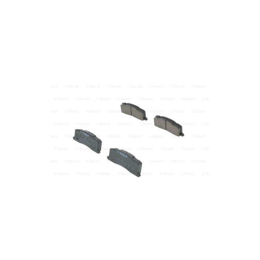 Bosch 0986461140 Brake Pad Set For Toyota Previa Estima I Xr10 Xr20 With Acoustic Wear Warning With Anti Squeak Plate BP589