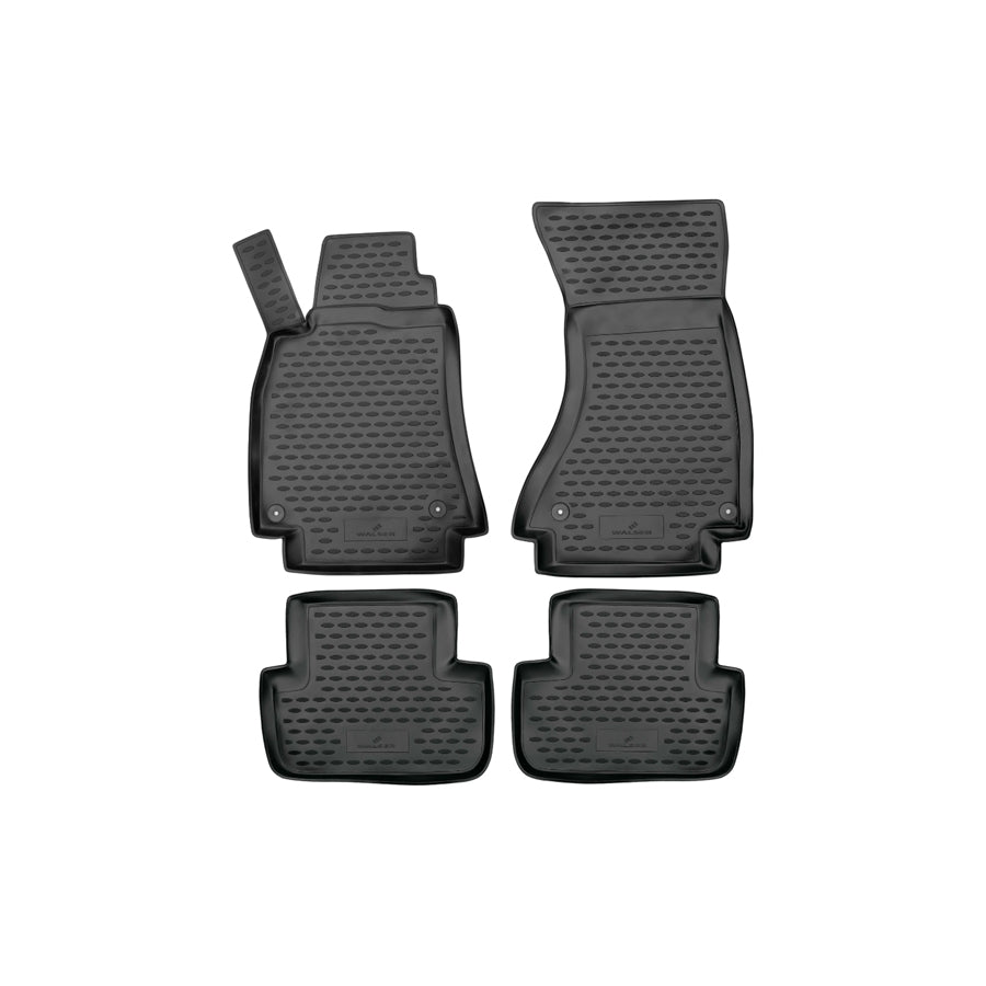 WALSER XTR 75006 Floor mat set Front and Rear