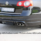 Rieger 00024079 VW 3C Passat Rear Diffuser for Twin Tailpipe Left & Right