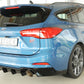 Rieger 00088238 Ford DEH Focus 4 Rear Diffuser for Sport Tailpipe Left & Right (Inc. Focus 4 ST) - Glossy Black