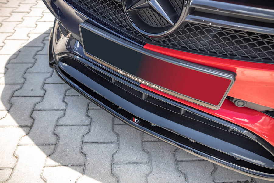 Maxton Design Mercedes Benz A45 AMG Aero W176 Facelift Front Splitter V.1