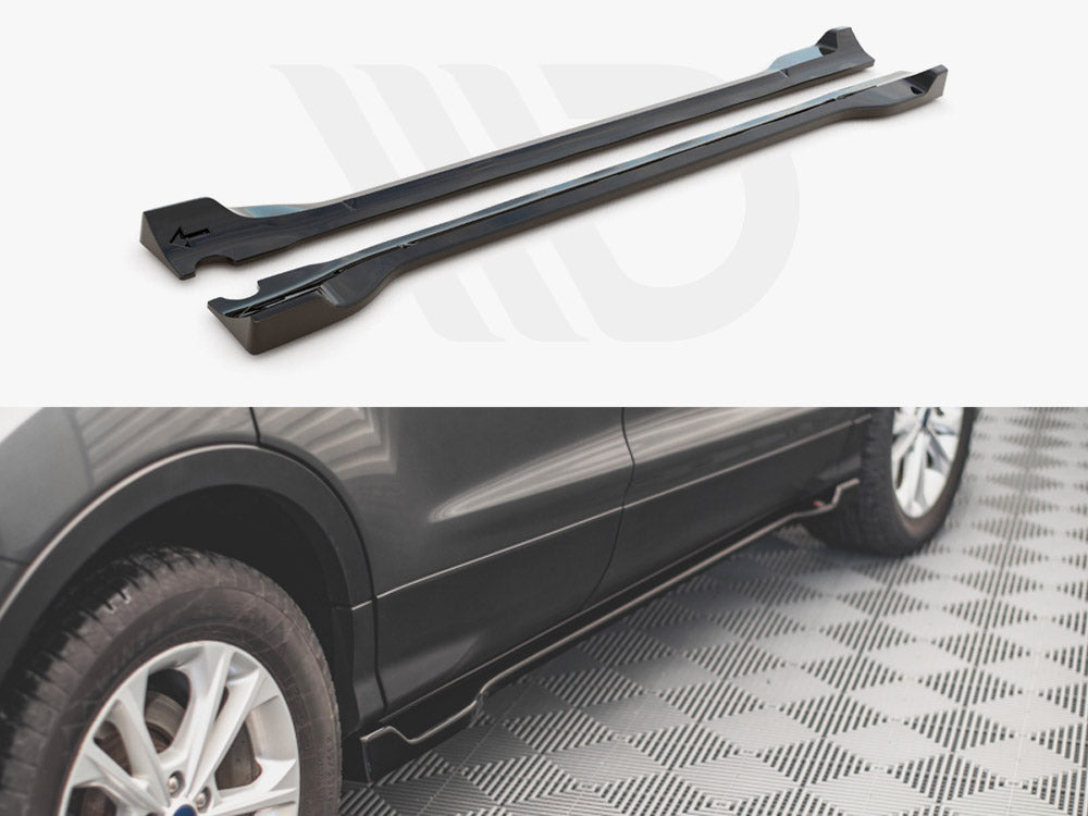 Maxton Design FO-ES-3-SD1T Side Skirts Diffusers Ford Escape MK3 (2012-2019) | Duco Car Parts UK Car Parts