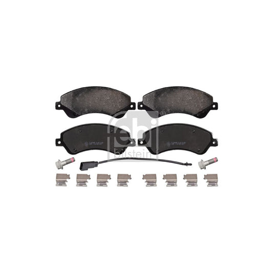 Febi Bilstein 16673 Brake Pad Set For Ford Transit Front Axle Incl Wear Warning Contact With Attachment Material