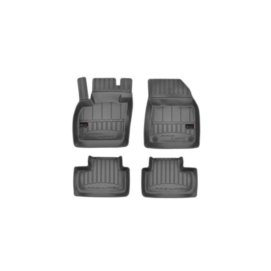 FROGUM 3D407879 Floor mat set for VOLVO XC40 (536) Elastomer, Front and Rear, Quantity: 4, Black